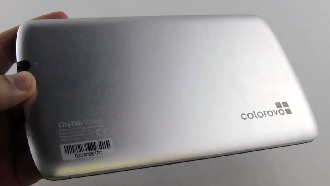 Colorovo CityTab Vision 7 - hands-on [wideo]