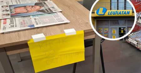 Stolik, krzesło i dwie gazety. Tak sklep na wsi obszedł zakaz handlu w niedzielę