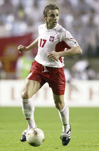 Arkadiusz Bąk podczas mundialu w Korei i Japonii w 2002 roku