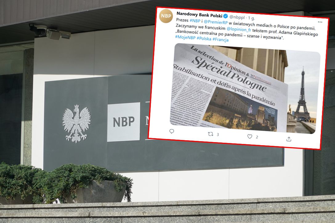 Prezes NBP Adam Glapiński we francuskim dzienniku pisze o postocovidowej przyszłości