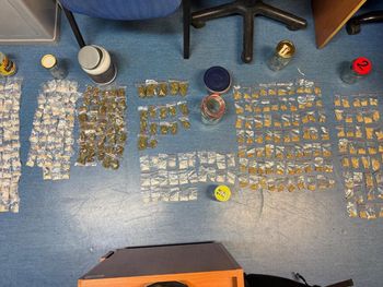 Wołomin: Lokalny diler na celowniku policji. W mieszkaniu miał ponad pół kilograma poporcjowanych narkotyków