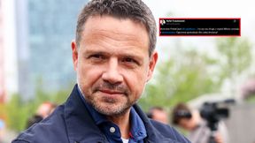 Trzaskowski pogratulował Legii. I się zaczęło