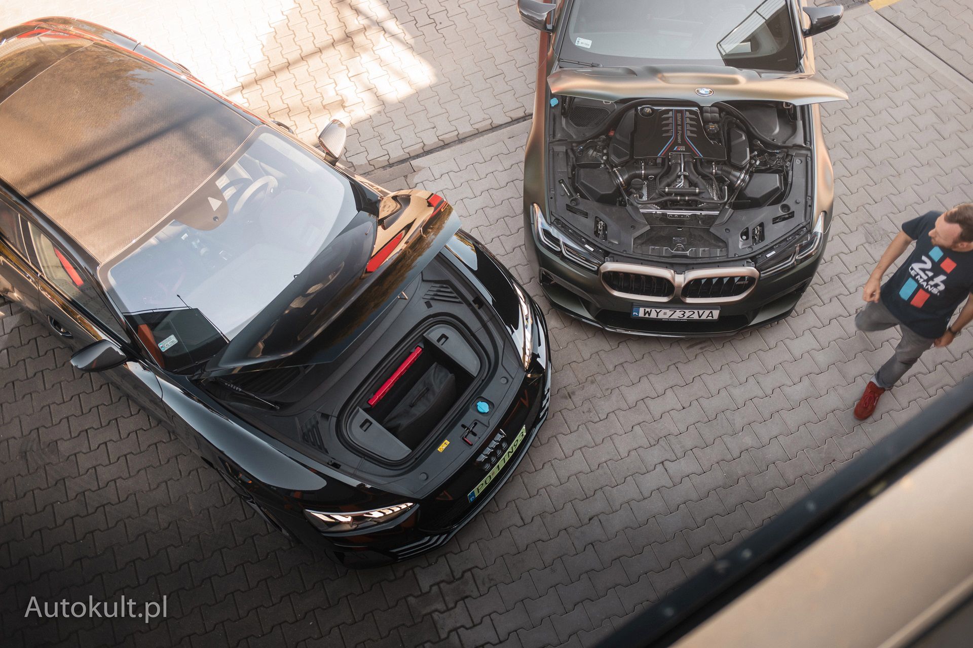 BMW M5 CS (2021) vs Audi RS e-tron GT (2022)