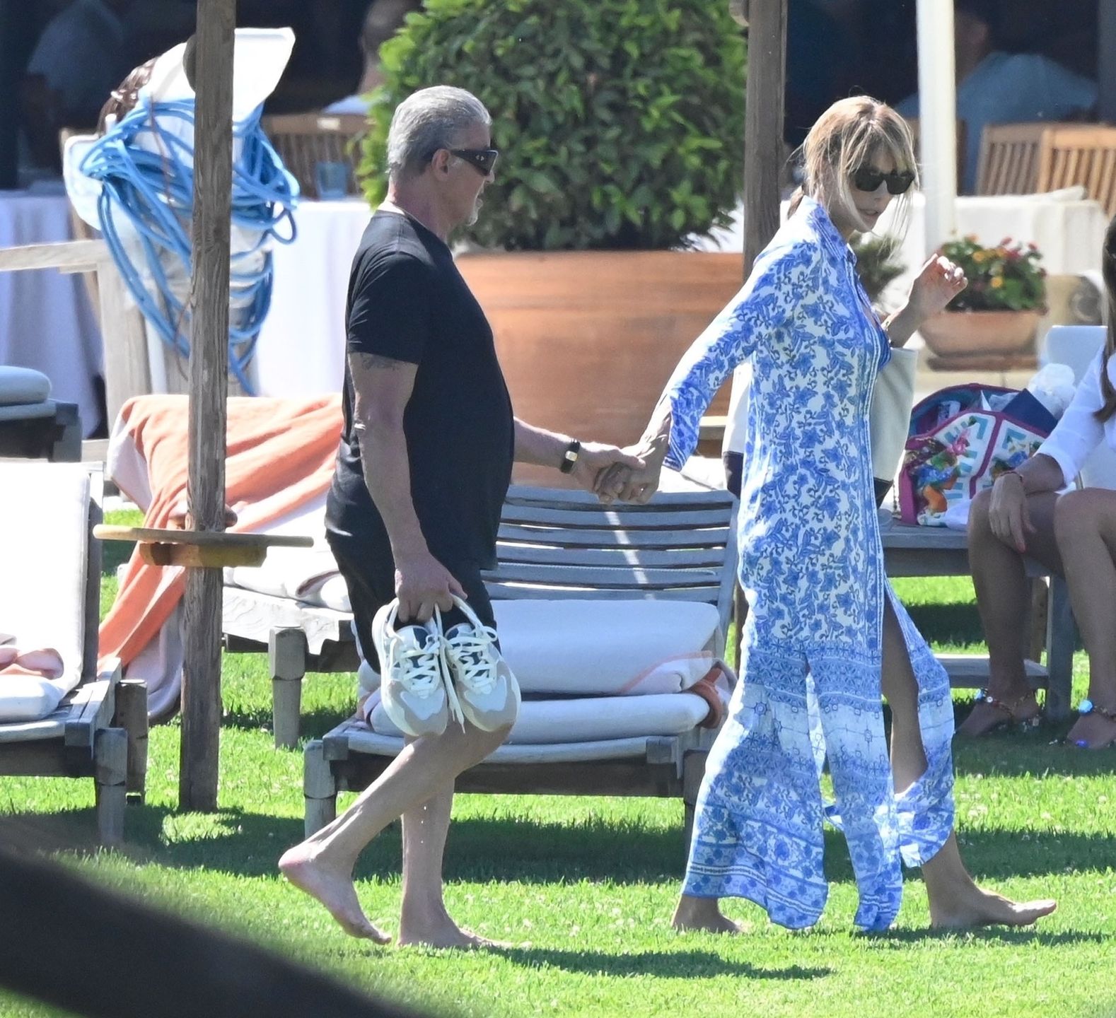 Włoskie wakacje Sylvestra Stallone z żoną