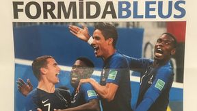 Mundial 2018. Francja - Belgia. "Głowa w gwiazdach" francuskiej prasy