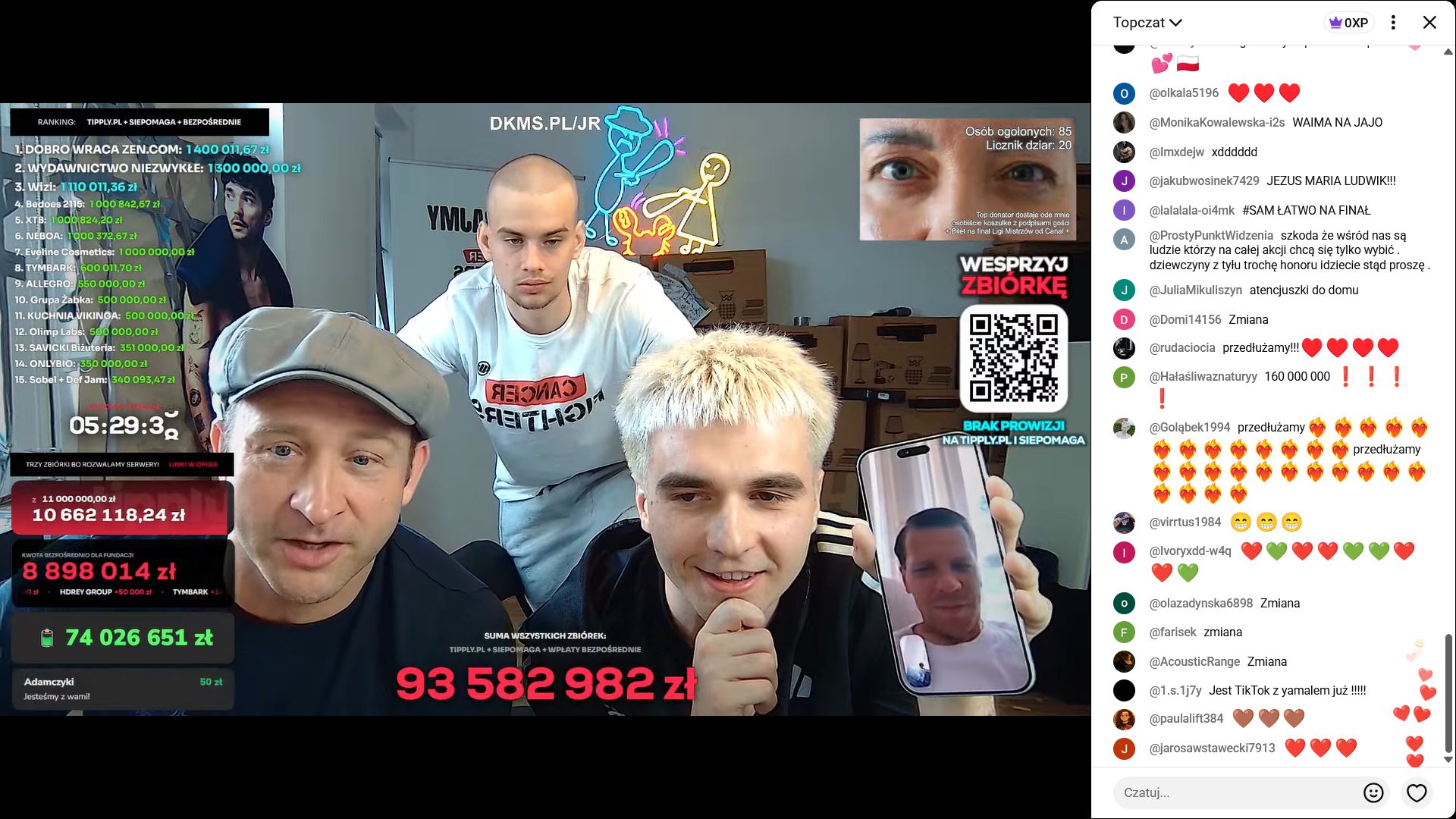 Charytatywny stream Łatwoganga