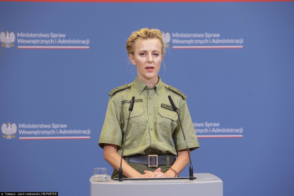 Anna Michalska is no longer the spokeswoman of the Border Guard.  It is defended by Law and Justice politicians