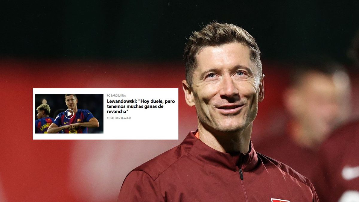 PAP / Jarek Praszkiewicz / sport.es / Na zdjęciu: Robert Lewandowski