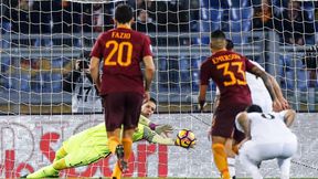 Serie A: Wojciech Szczęsny sprokurował i obronił rzut karny! Roma górą w hicie