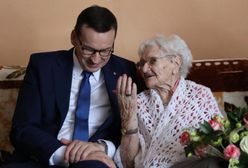 Premier Mateusz Morawiecki odwiedził najdłużej żyjącą obywatelkę Polski