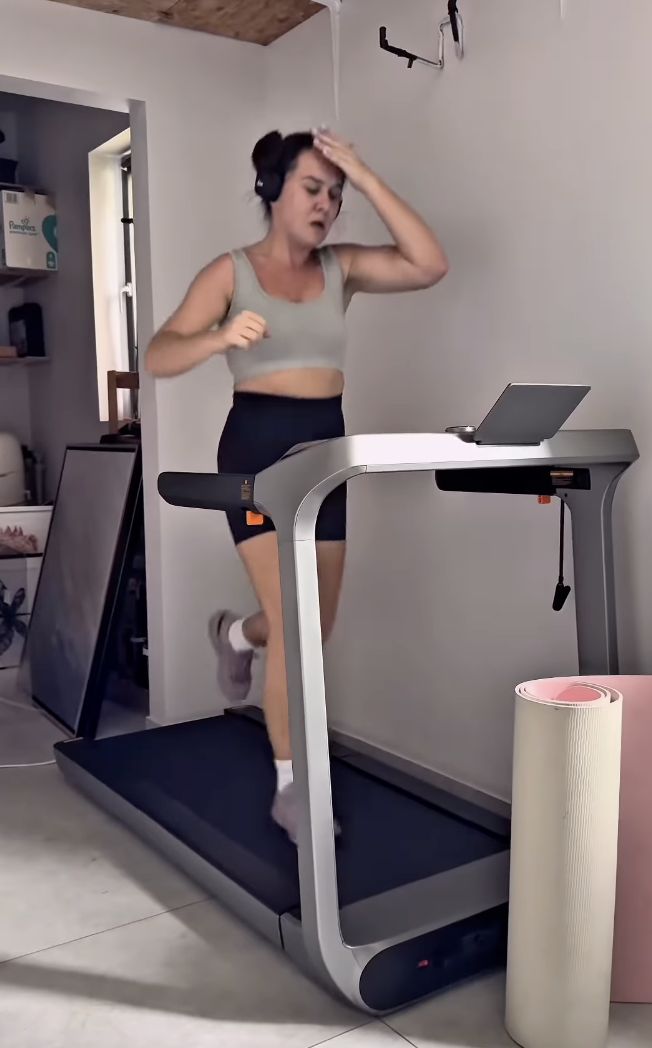 Barbara Cichocka-Mruk na bieżni