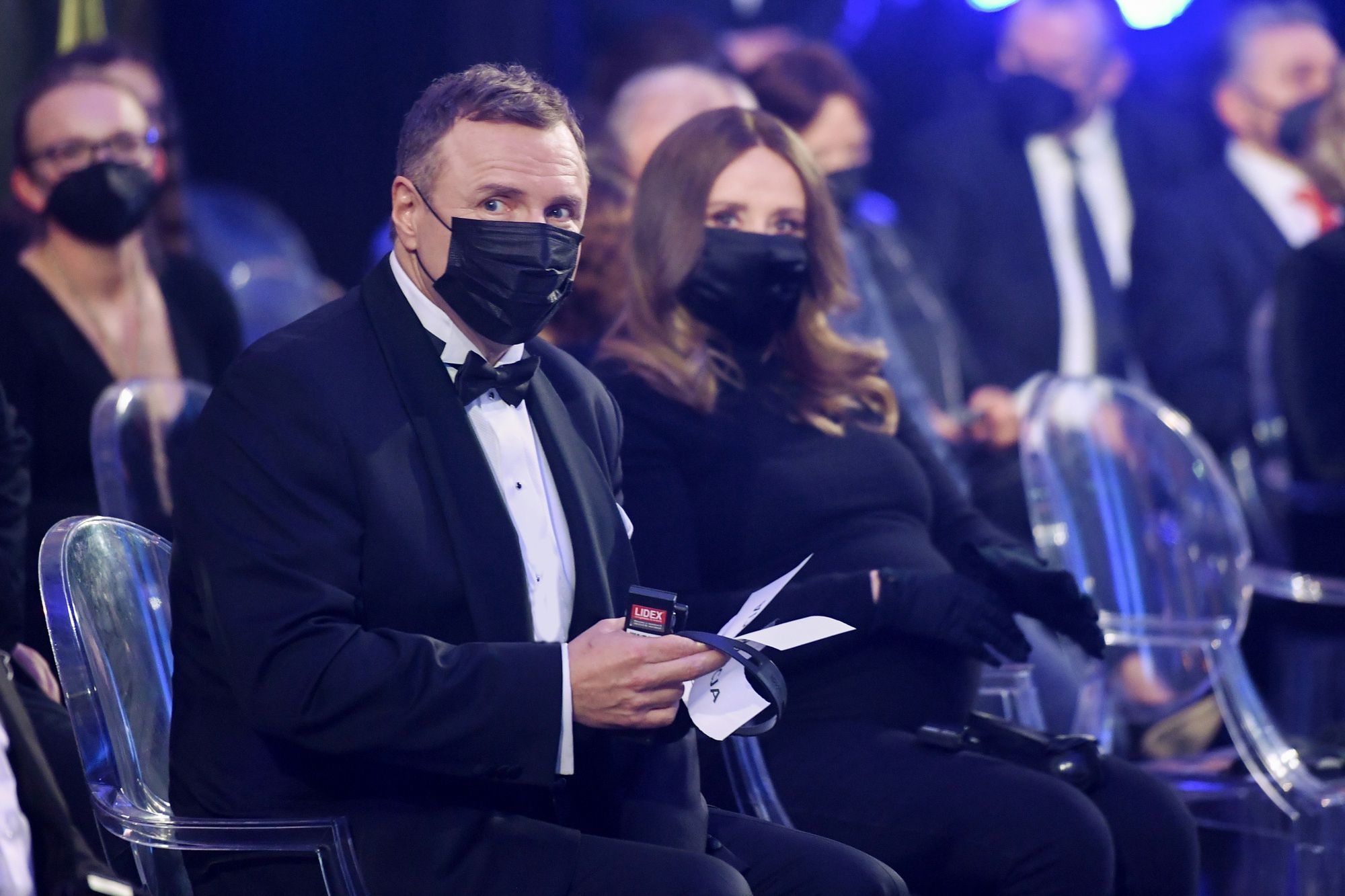 Joanna i Jacek Kurscy na koncercie Andrei Bocellego