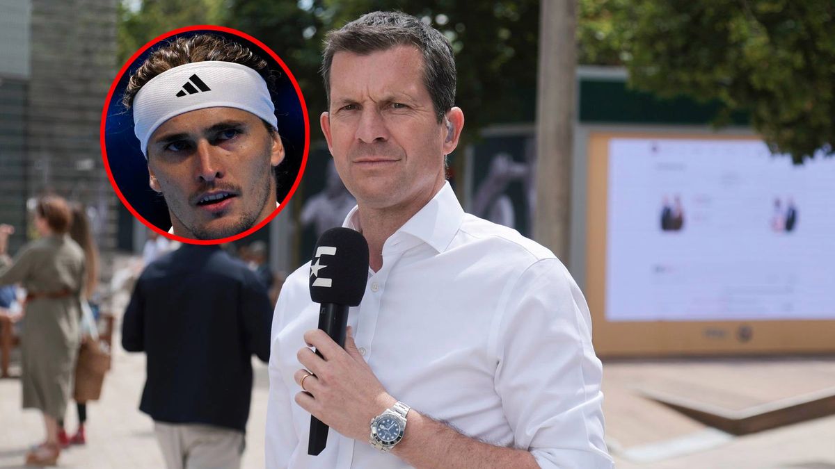 Getty Images / Jean Catuffe/Tullio Puglia / Na zdjęciu: Tim Henman, w kółku Alexander Zverev.