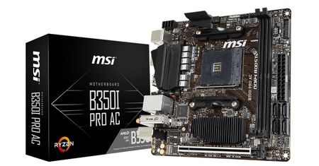 MSI B350I PRO AC - ciekawa miniaturka pod AMD Ryzen