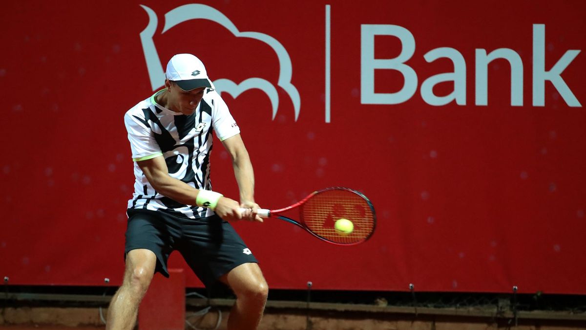 Materiały prasowe / Andrzej Szkocki / Pekao Szczecin Open / Na zdjęciu: Kamil Majchrzak