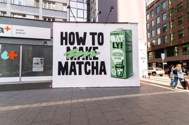 Oatly w centrum Warszawy