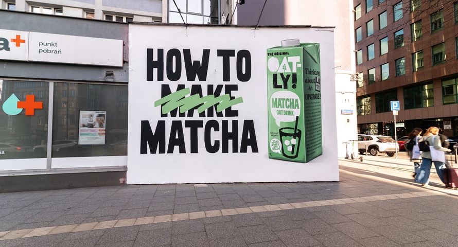 Oatly z kampanią w centrum stolicy
