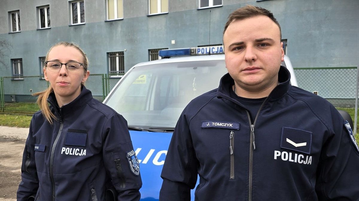 post. Klaudia Dach i sierż. Jakub Tomczyk