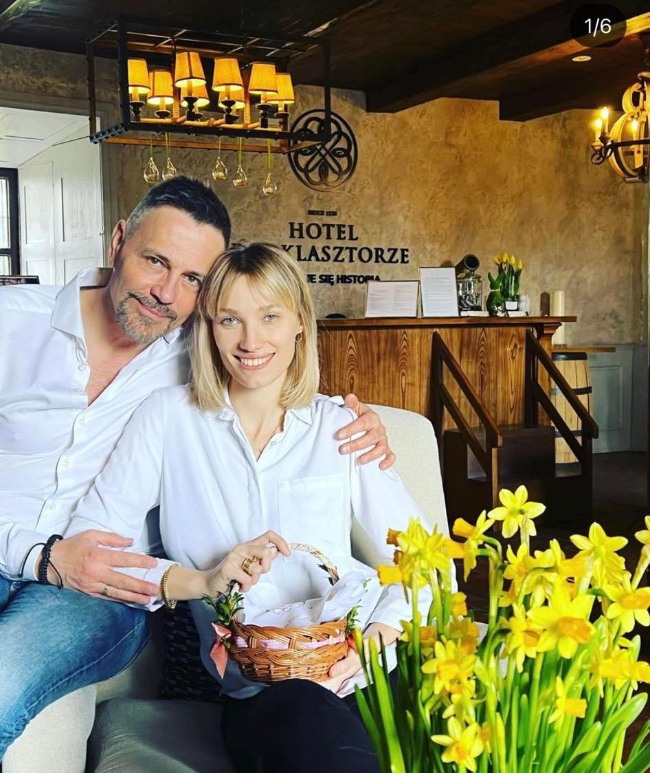 Krzysztof Ibisz i Joanna Kudzbalska