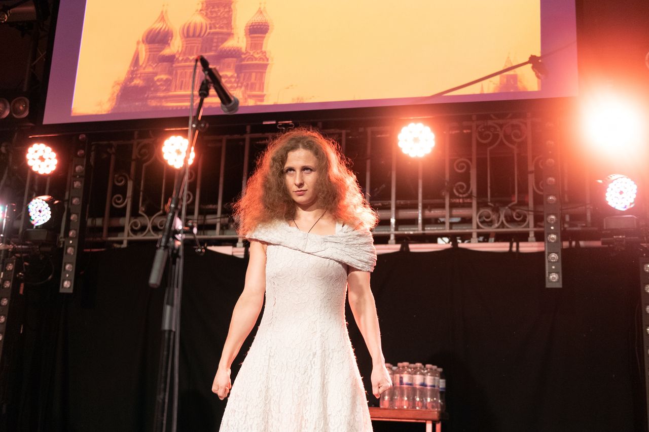 Pussy Riot kontra Kreml. Maria Alochina na scenie w Szkocji 