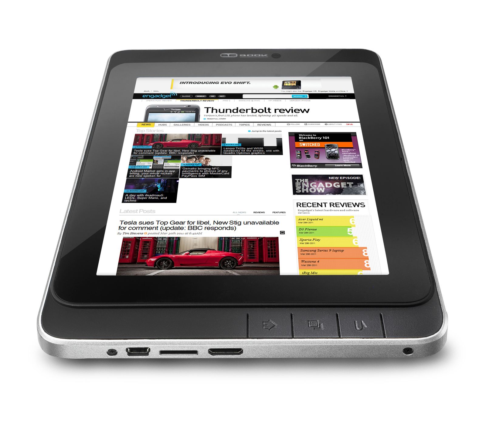 BeBook Live Tablet - czytaj, surfuj, oglądaj, graj... żyj! 2