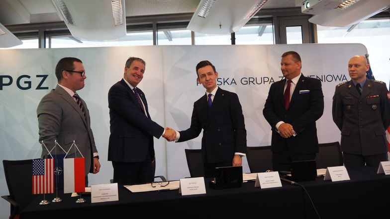 Podpisanie porozumienia o współpracy (ang. Memorandum of Understanding) pomiędzy PGZ S.A., WZE S.A. oraz amerykańską spółką Digital Globe.