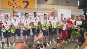 Tłumy na Okęciu. Tak przywitano srebrnych medalistów olimpijskich