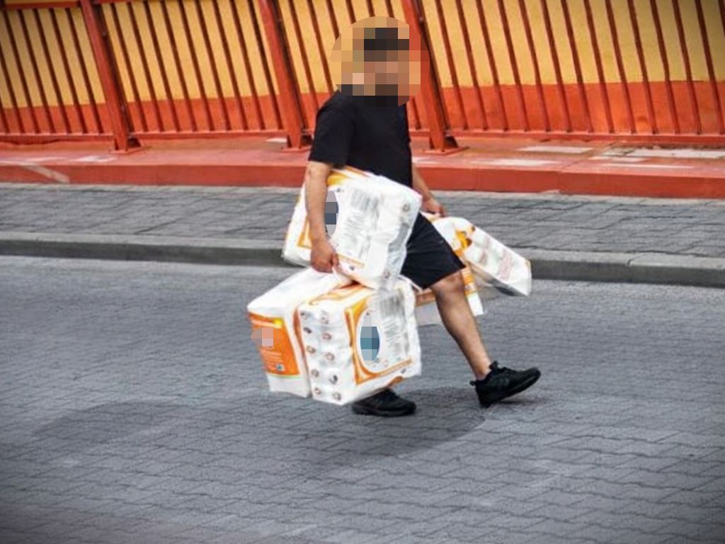 Ukradł 1800 rolek papieru toaletowego. 42-latek zatrzymany przez policję w Żyrardowie!