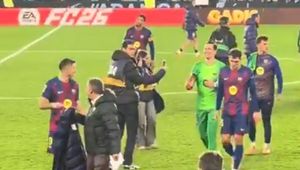 Kamery TV tego nie uchwyciły. Nagrali Szczęsnego i Lewandowskiego