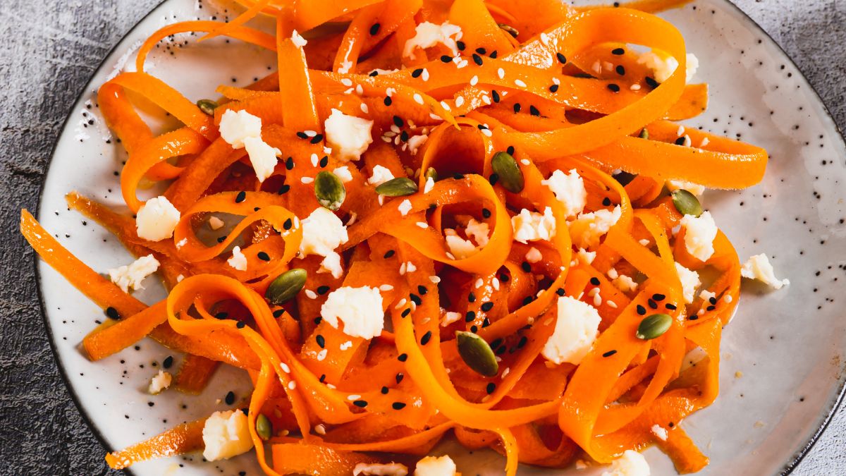 Marchewkowa sałatka kolagenowa