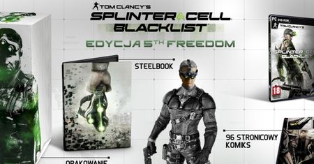 Europejskie edycje kolekcjonerskie Splinter Cell: Blacklist dają wybór pomiędzy zegarkiem a figurką