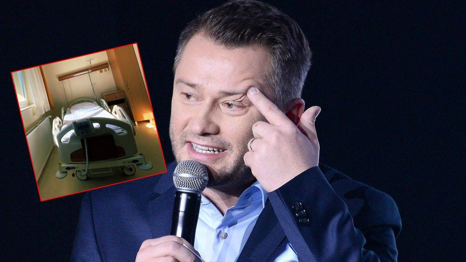 Jarosław Kuźniar pokazał zdjęcie ze szpitalaa