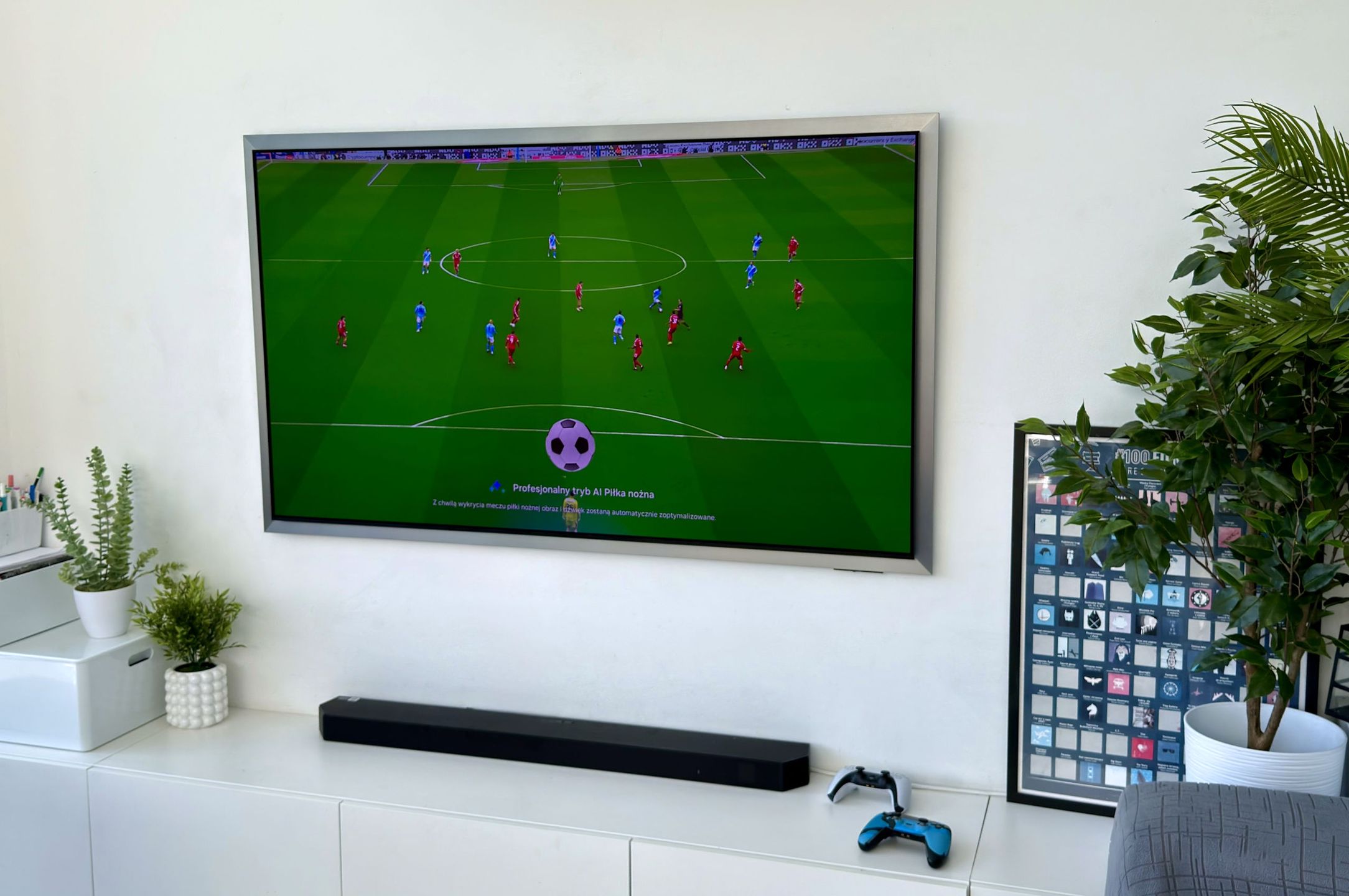 Samsung OLED S99H - Tryb Piłka Nożna AI Pro