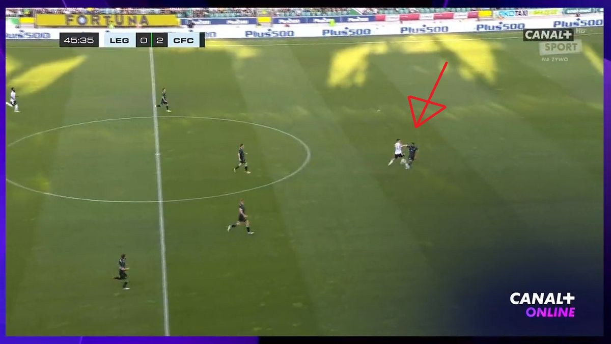 Zdjęcie okładkowe artykułu: Twitter / Canal + Online / Na zdjęciu: gol Rosołka w meczu z Celtikiem