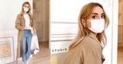 Kreatywna Kasia Tusk instruuje, jak nosić maseczki: "Powinny stać się STAŁYM ELEMENTEM naszego wierzchniego stroju" (FOTO)