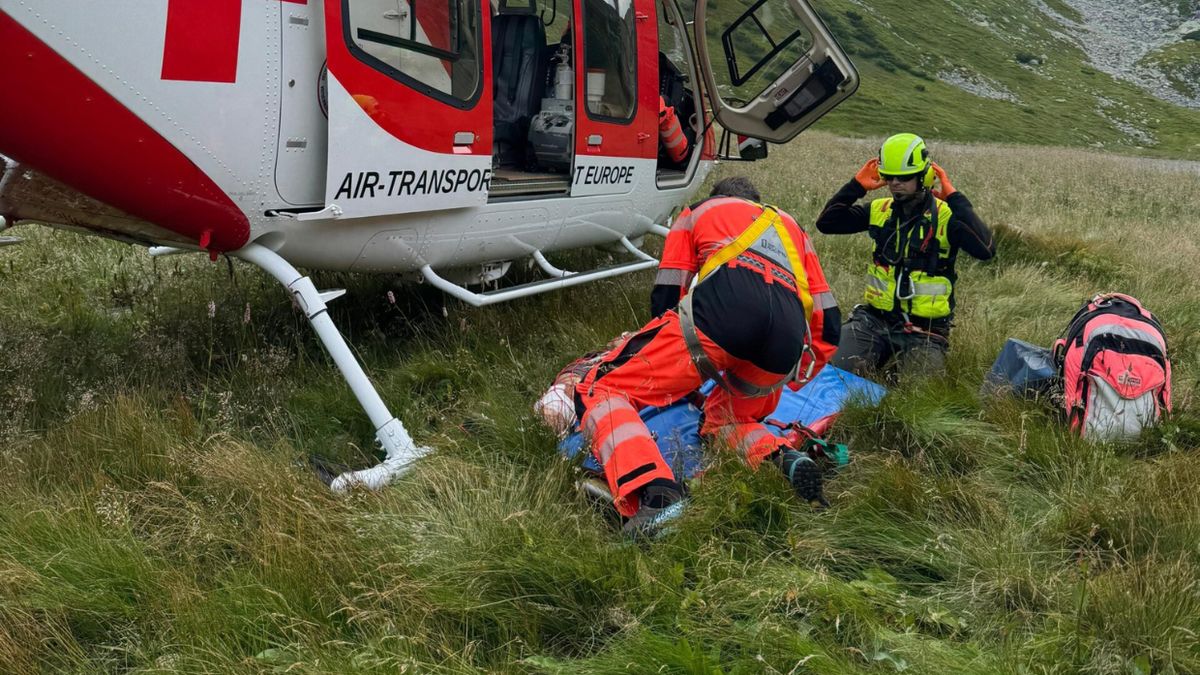 Akcja ratunkowa na Słowacji