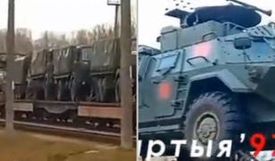 Ogromny transport uzbrojenia. "10 km od granicy z Polską" [RELACJA NA ŻYWO]