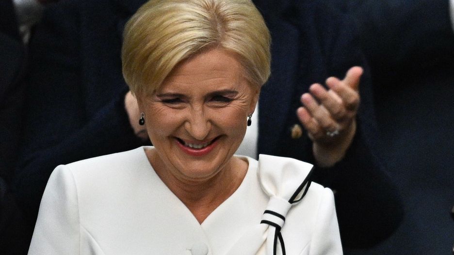 Agata Kornhauser-Duda na zaprzysiężeniu nowego prezydenta