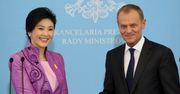 Donald Tusk rozmawiał z premier Tajlandii o współpracy gospodarczej