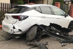 Śląskie. Rozbił się w trakcie ucieczki przed policją