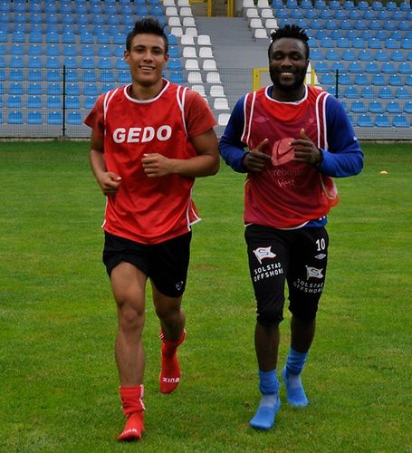 Daiji Kimura oraz Christian Nmanani w Świnoujściu (fot. MD)