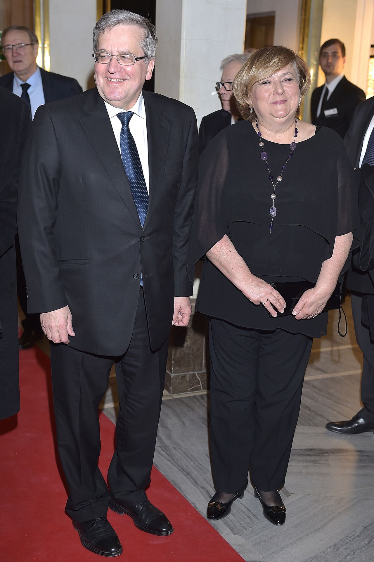 Anna Komorowska i Bronisław Komorowski w 2019 roku