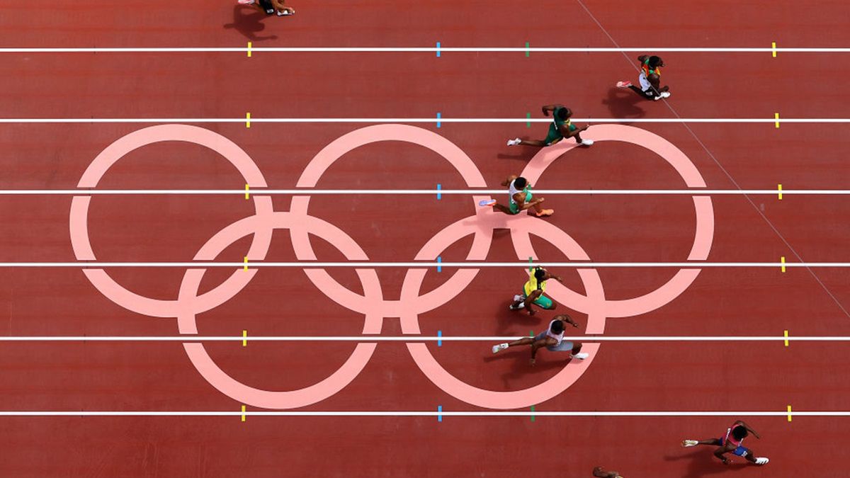 Getty Images / Richard Heathcote / Na zdjęciu: Noureddine Hadid uczestniczył w IO w Tokio