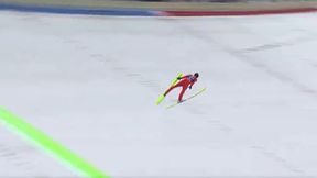 Nie zdobył medalu, ale przeskoczył skocznię. Co za lot!