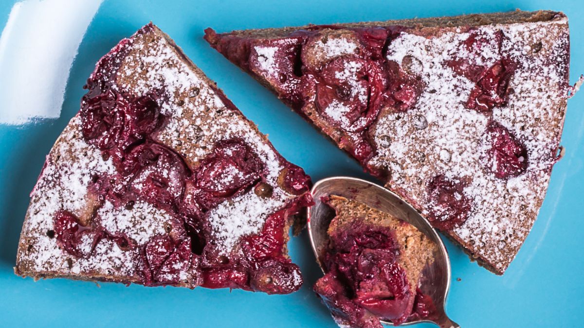 Ciasto z wiśniami. Wilgotne i pyszne!