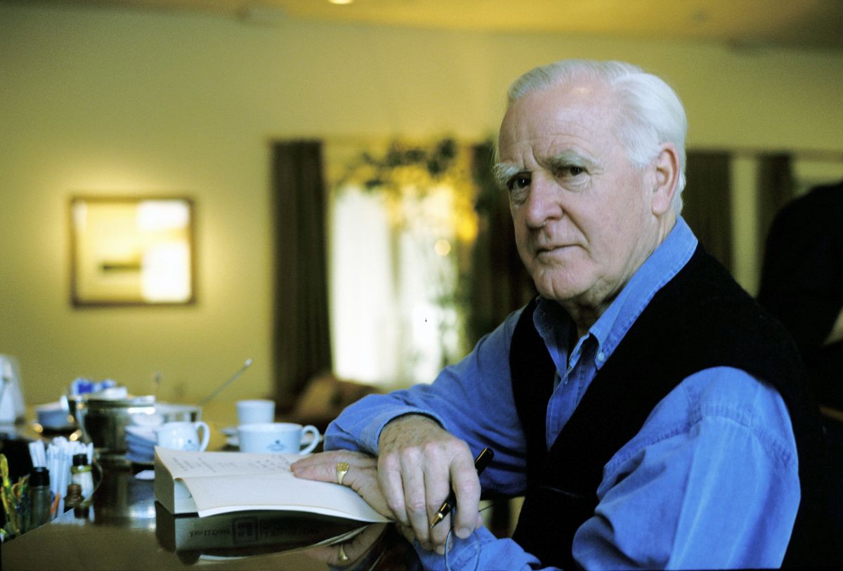 John le Carré, właśc. David John Moore Cornwell 