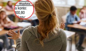 Pokazała pasek z wypłatą nauczyciela. "Dostaje otwartą dłonią w twarz"