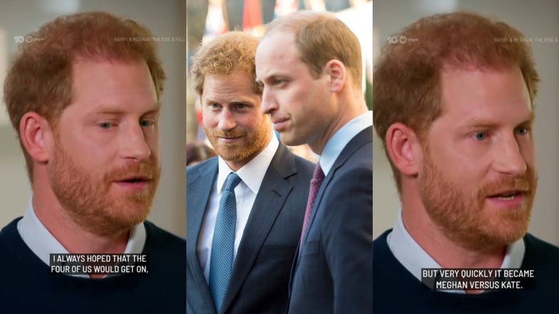 Koniec spekulacji. Harry przyznaje, że William ODRADZAŁ mu ślub z Meghan: "Miałem nadzieję, że nasza czwórka będzie się dogadywać"