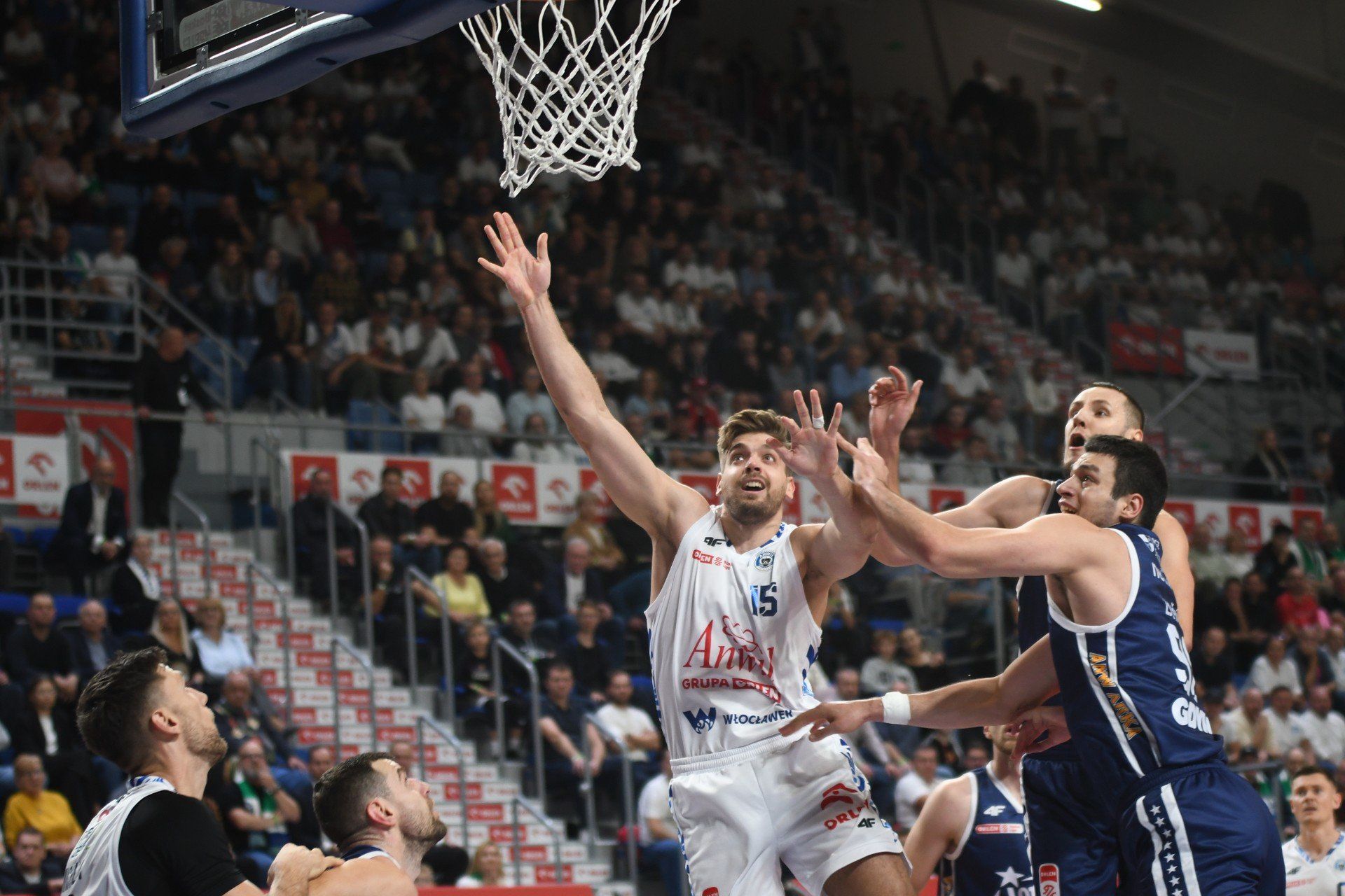 Mecz 3. kolejki Orlenu Basketu Ligi Anwil Włocławek - AMW Arka Gdynia 98:108