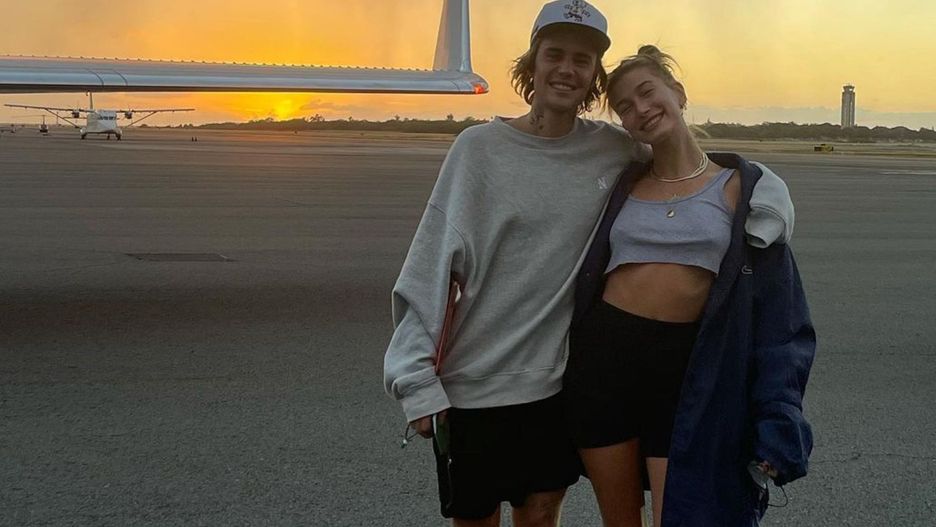 Justin Bieber w objęciach ukochanej żony.